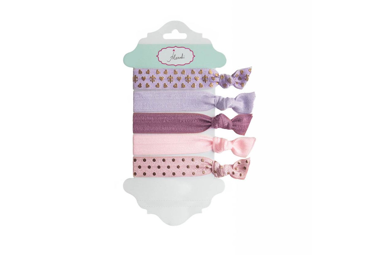 Sugar Plum No Crease Hair Ties Natty